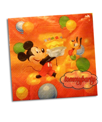 Tovaglioli di Carta Mickey Mouse Palloncini 33x33 33 x 33 cm