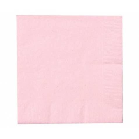 Tovaglioli di Carta Rosa 33x33