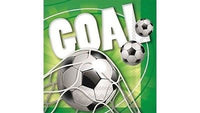 Tovaglioli di Carta Calcio Goal 33x33cm 33 x 33 cm