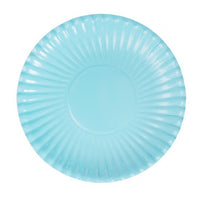 Piatti 23" Celesti (10 pz) Carta 23 cm Celeste