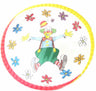Piatti di Carta Clown da 23 cm