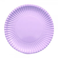 Piatti 23" Lilla (10 pz) Carta 23 cm