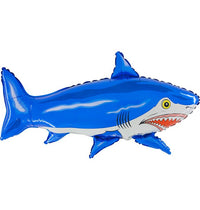 Palloncino Squalo Blu Mylar 70 cm