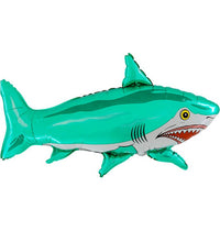 Palloncino Squalo Verde Mylar 70 cm