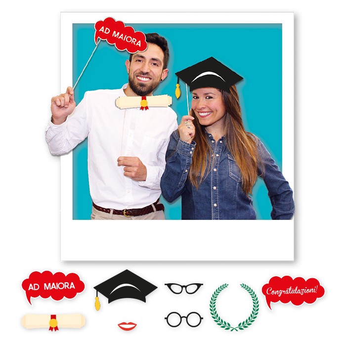 Maxi Photo Boot Laurea (8 pz)