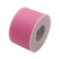 Tulle 5 cm x 50 mt colore Rosa Caldo