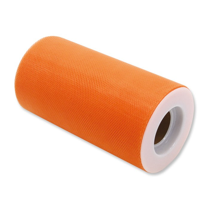 Tulle Colore Arancio 12.5 cm x 25 m