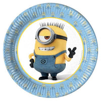 Piattini di Carta Minions Lovely da 20 cm (8 pz)