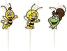 Candeline Picks Ape Maia (4 pz) Cartone