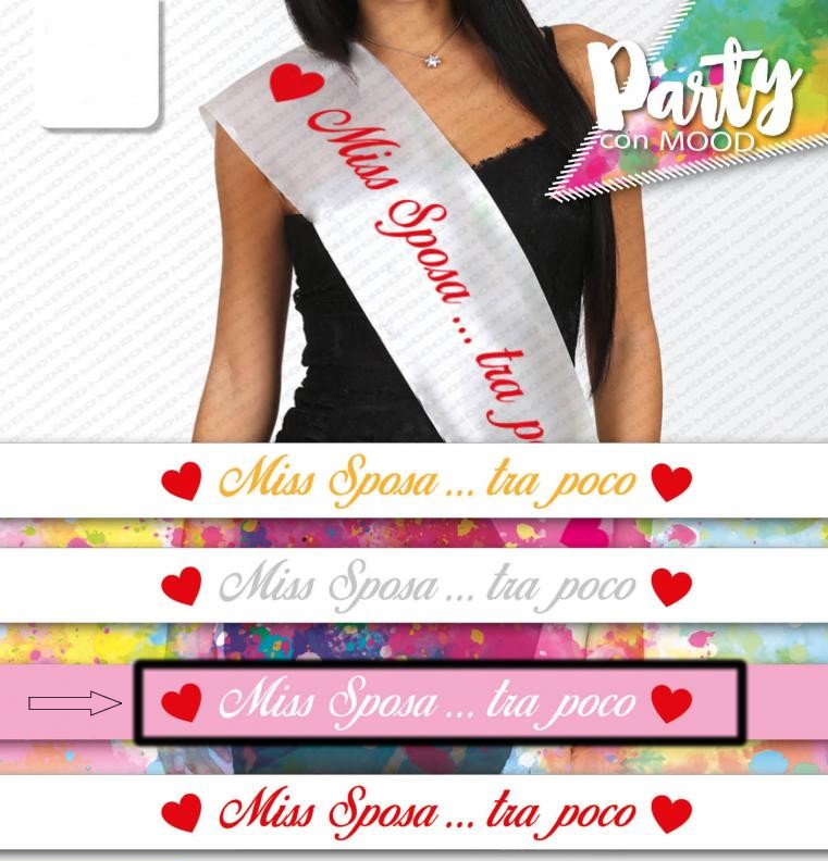 Fascia in Tessuto Miss Sposa
