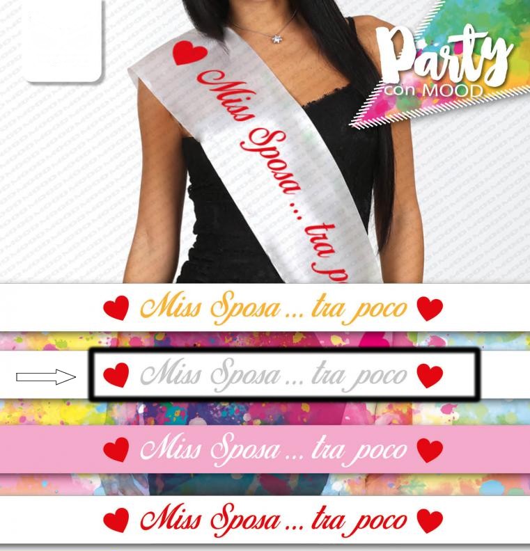 Fascia in Tessuto Miss Sposa