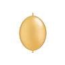 Palloncini Lattice Link Oro Metallizzato 35 cm