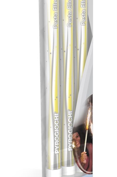Candela Fontana Luminosa Grande Bianche (3 pz)