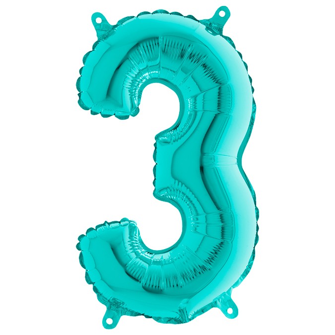Palloncino Numero 3 (35 cm)