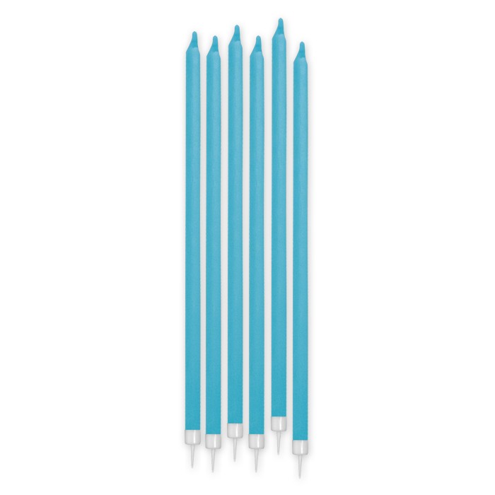 Candeline Matita Acqua Marina  (12 pz)