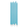 Candeline Matita Acqua Marina  (12 pz) 15 cm