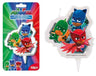 Candelina Super Pigiamini - Pj Masks 9 cm