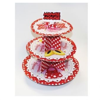 Alzatina per dolci a Tema Minnie Mouse