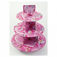 Alzatina per dolci a Tema Principesse Disney Viola
