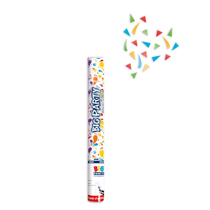 Spara Coriandoli Multicolor Metal (30 cm)