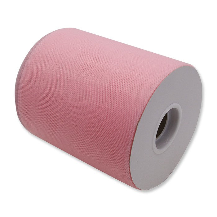 Tulle Decorativo Rosa 12.5 x 100 mt