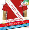 Fascia in Tessuto  il Festeggiato - Celeste 180 cm