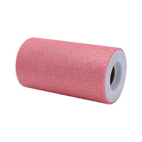 Tulle Glitter Rosa Gold 12,5 x 25 mt 12.5 cm