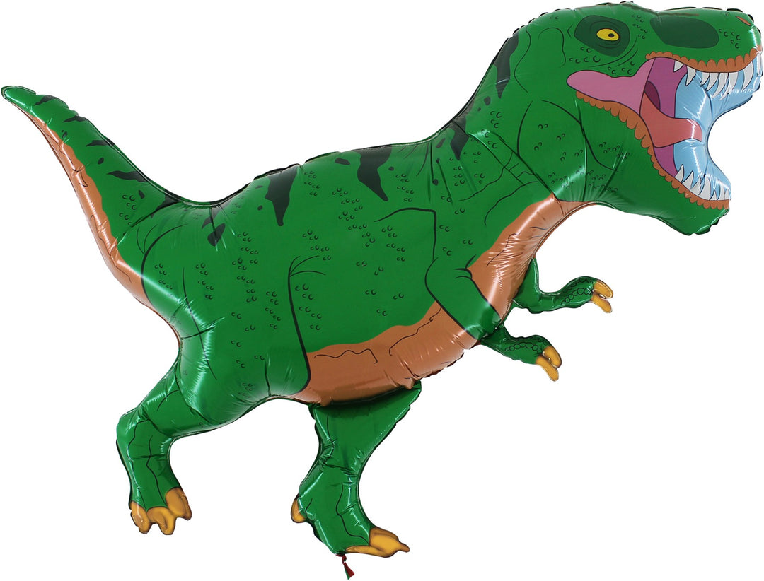 Palloncino Super Shape Dino T-Rex Verde