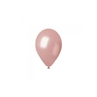 Palloncini in Lattice Rosa Gold Metallizzato 5" da 50 pz 13 cm