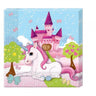 Tovaglioli di Carta Unicorno Castello (20 pz) 33 x 33 cm