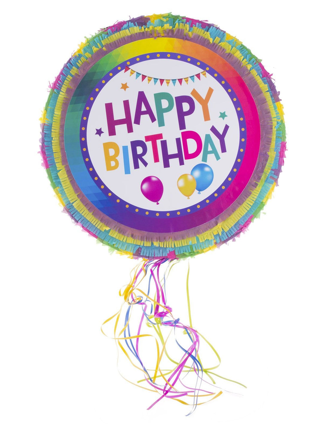 Pinata Tonda Happy Birthday