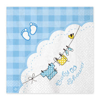 Tovaglioli di Carta Baby Shower Boy 33x33 (20pz) 33 x 33 cm