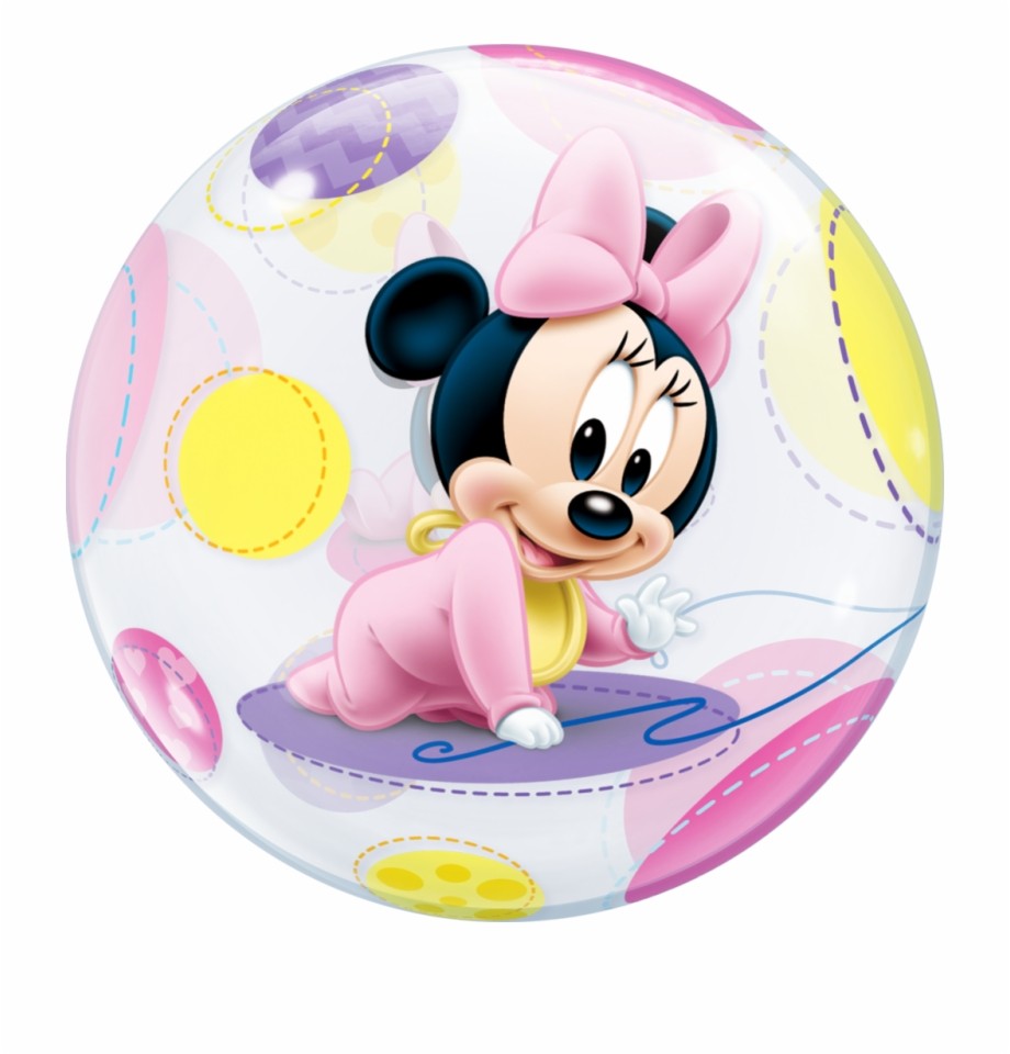Palloncino Bubble Baby Minnie Mouse