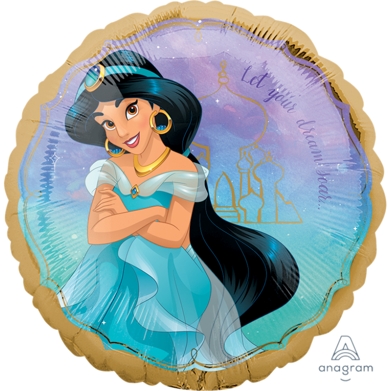 Palloncino Tondo "Jasmine" Once Upon a Time