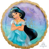 Palloncino Tondo "Jasmine" Once Upon a Time Mylar