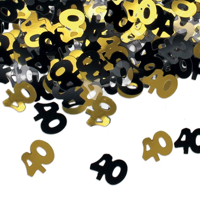 Confetti Decorativi Numero 40 Prestige