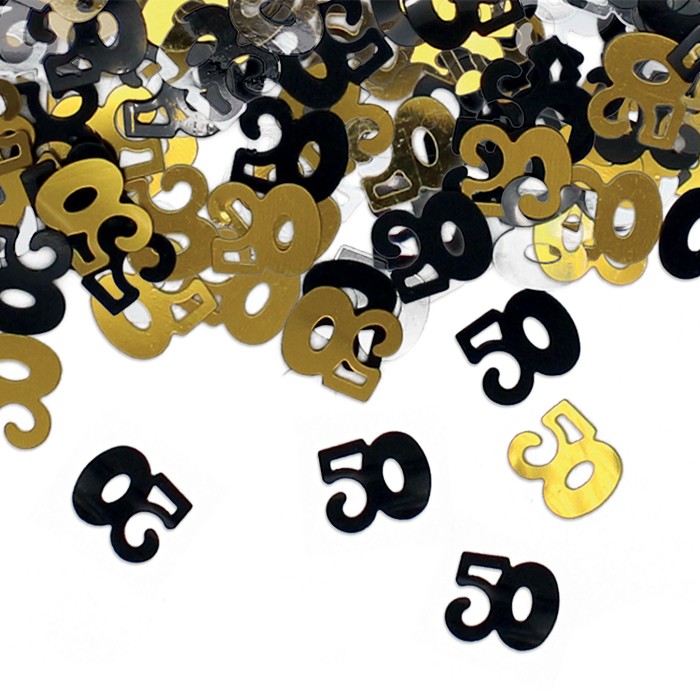 Confetti Decorativi Numero 50 Prestige