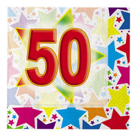 Tovaglioli di Carta 33x33 Stardust Numero 50 (20 pz) 33 x 33 cm