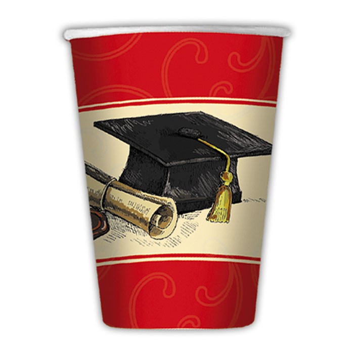 Bicchieri di Carta Laurea Vintage 200 cc (10pz)