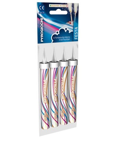 Candele Fontana Luminosa Bianche (4 pz)