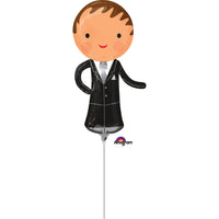 Palloncino Mini Sposo Mylar 35 cm