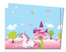 Tovaglia Unicorno Castello in Plastica (120x180 cm)