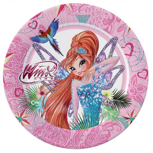 Piatti Winx Tynix da 20 cm (8 pz)
