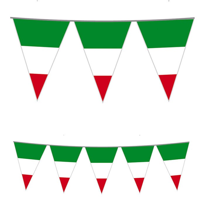 Bandierina Italia in Pvc (10 mt)