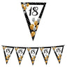 Festone Bandierina Compleanno 18 Anni Prestige Plastica