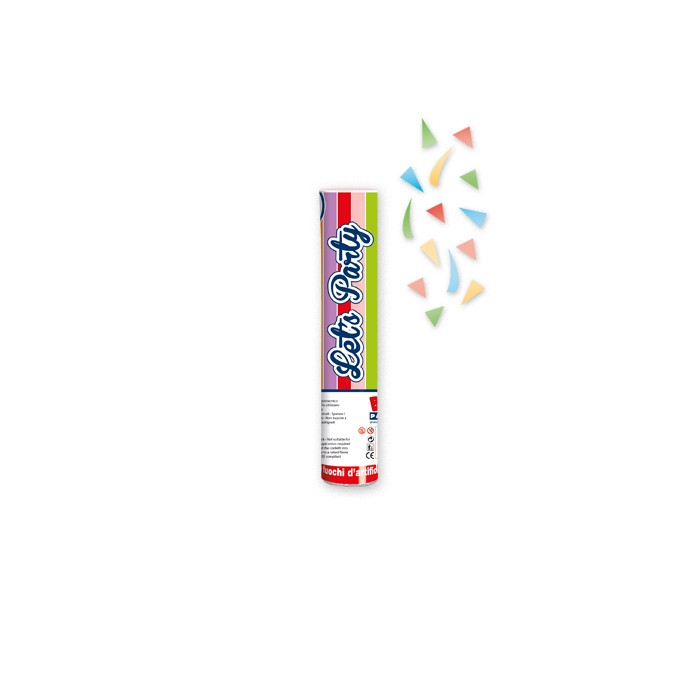 Mini Spara Coriandoli Multicolor (21 cm)
