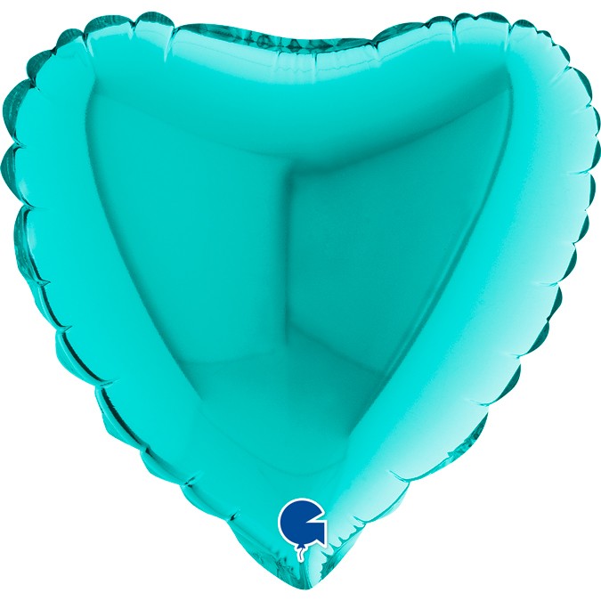 Palloncino Mini Cuore Tiffany 9"