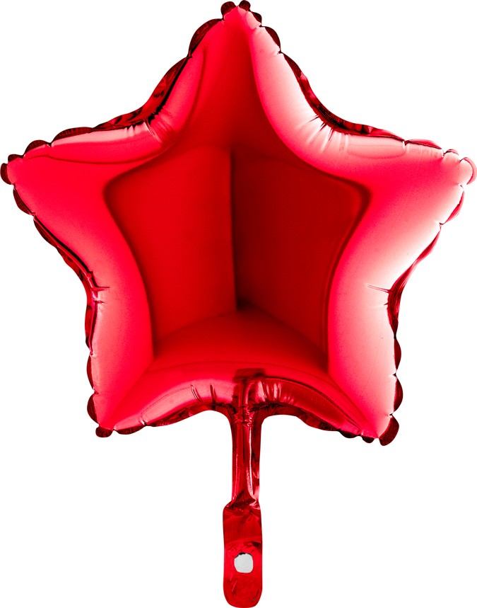 Palloncino Mini Stella Rossa 9"