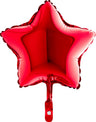 Palloncino Mini Stella Rossa 9" Mylar 23 cm Rosso