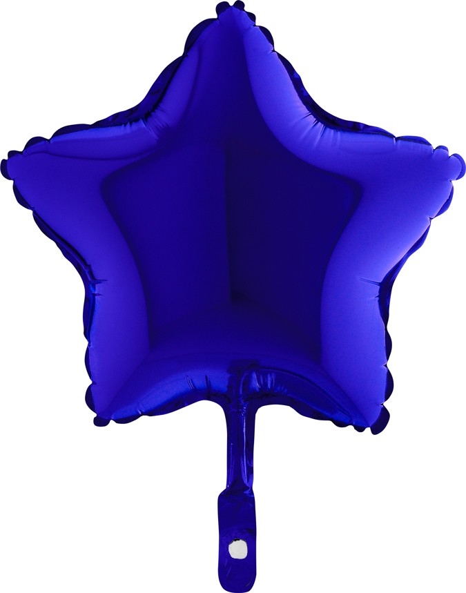 Palloncino Mini Stella Blu Capri 9"